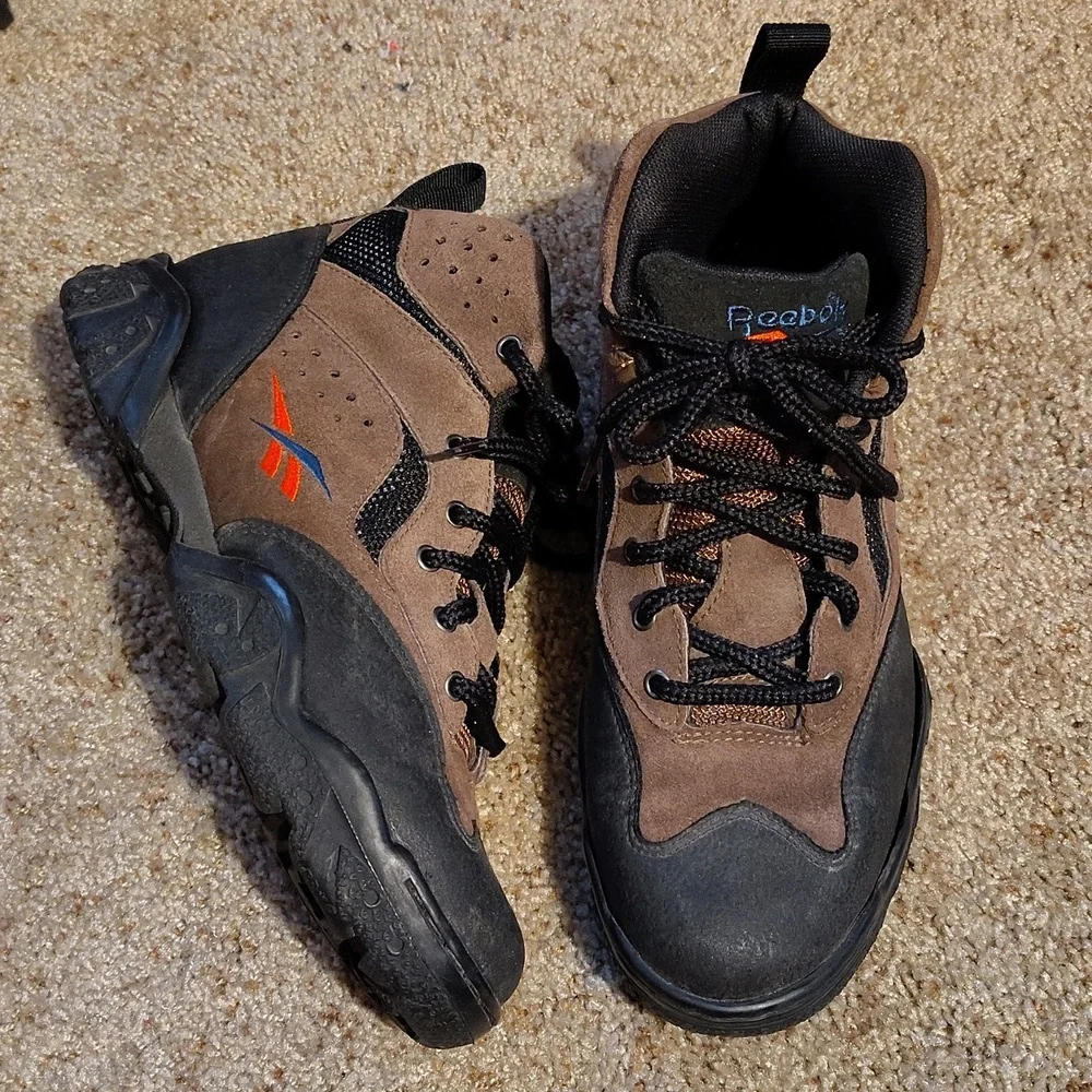 Vtg 90s Reebok DRT2 Outdoor Hiking Boots Sz 9.5